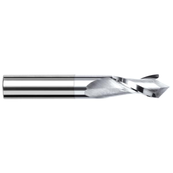 Drill/End Mill - Mill Style - 2 Flute, 0.0625" (1/16), Finish - Machining: ZrN